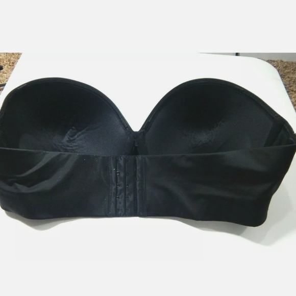 Cacique Black Strapless Push Up Bra - Picture 3 of 3